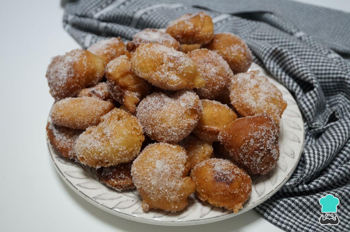 Buñuelos españoles Receta TRADICIONAL