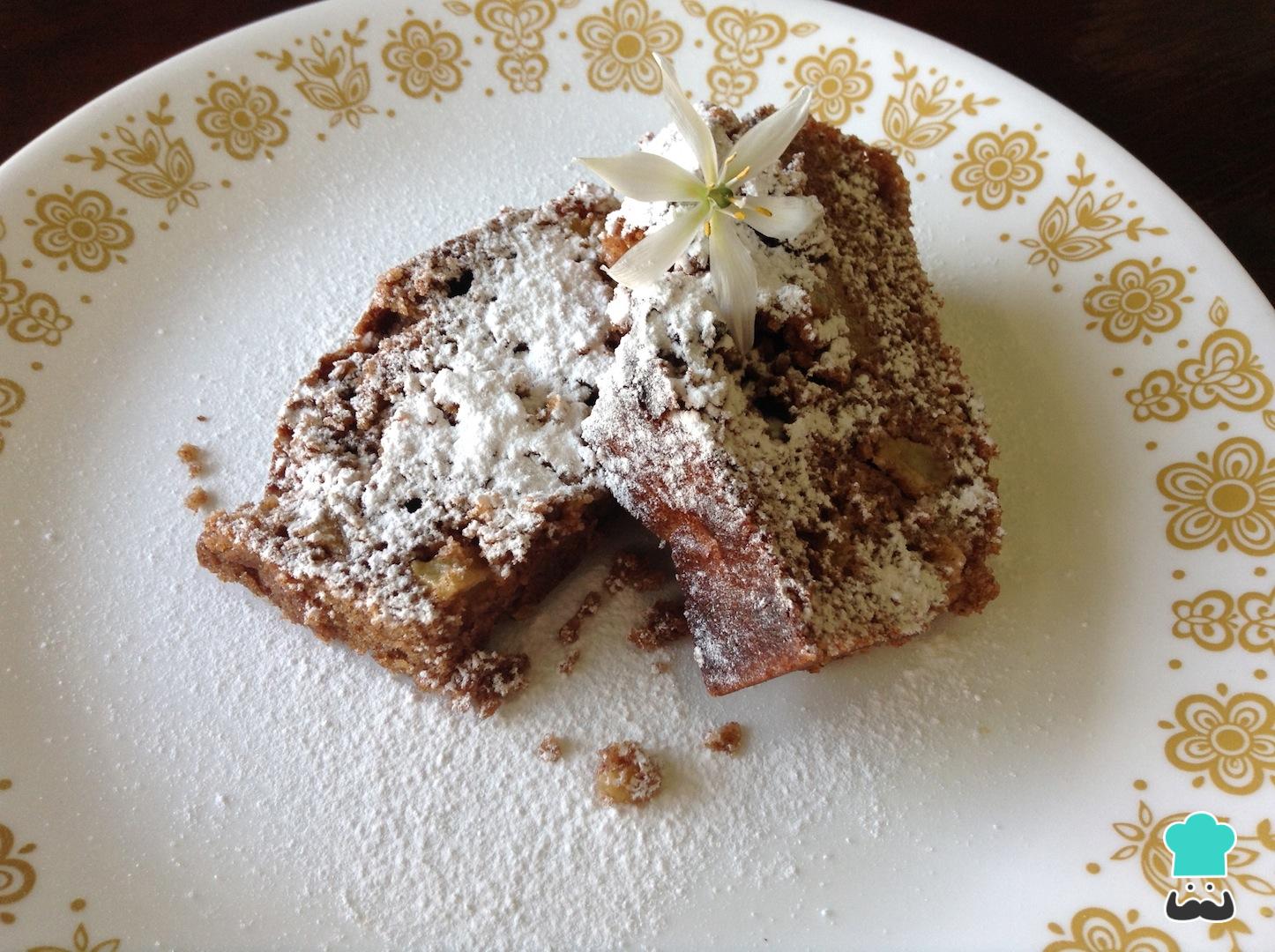 Budín de manzana y canela