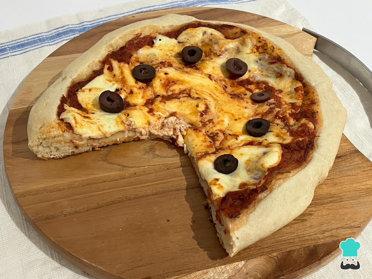 Pizza al molde Receta FÁCIL