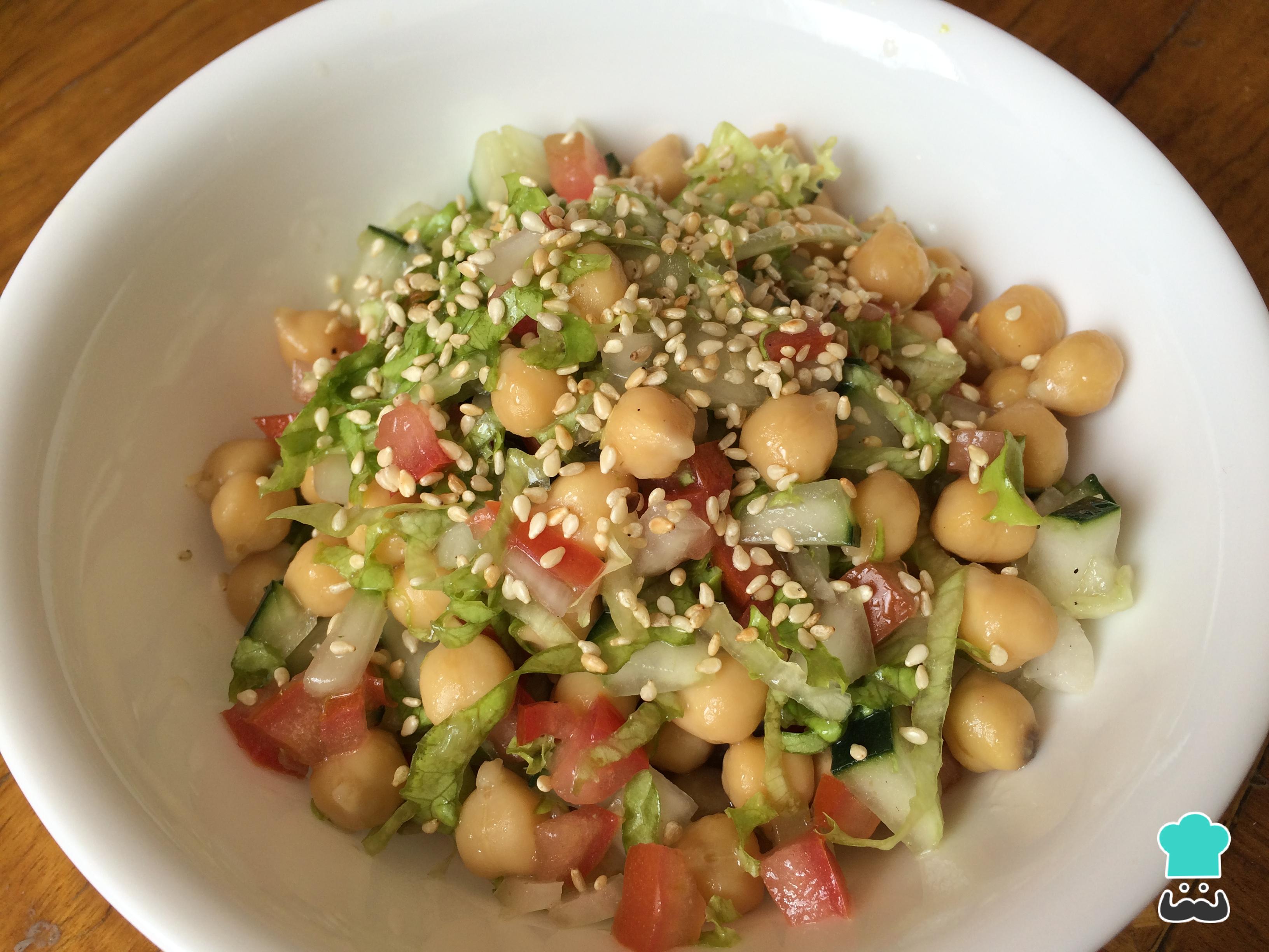 Ensalada Fresca De Garbanzos