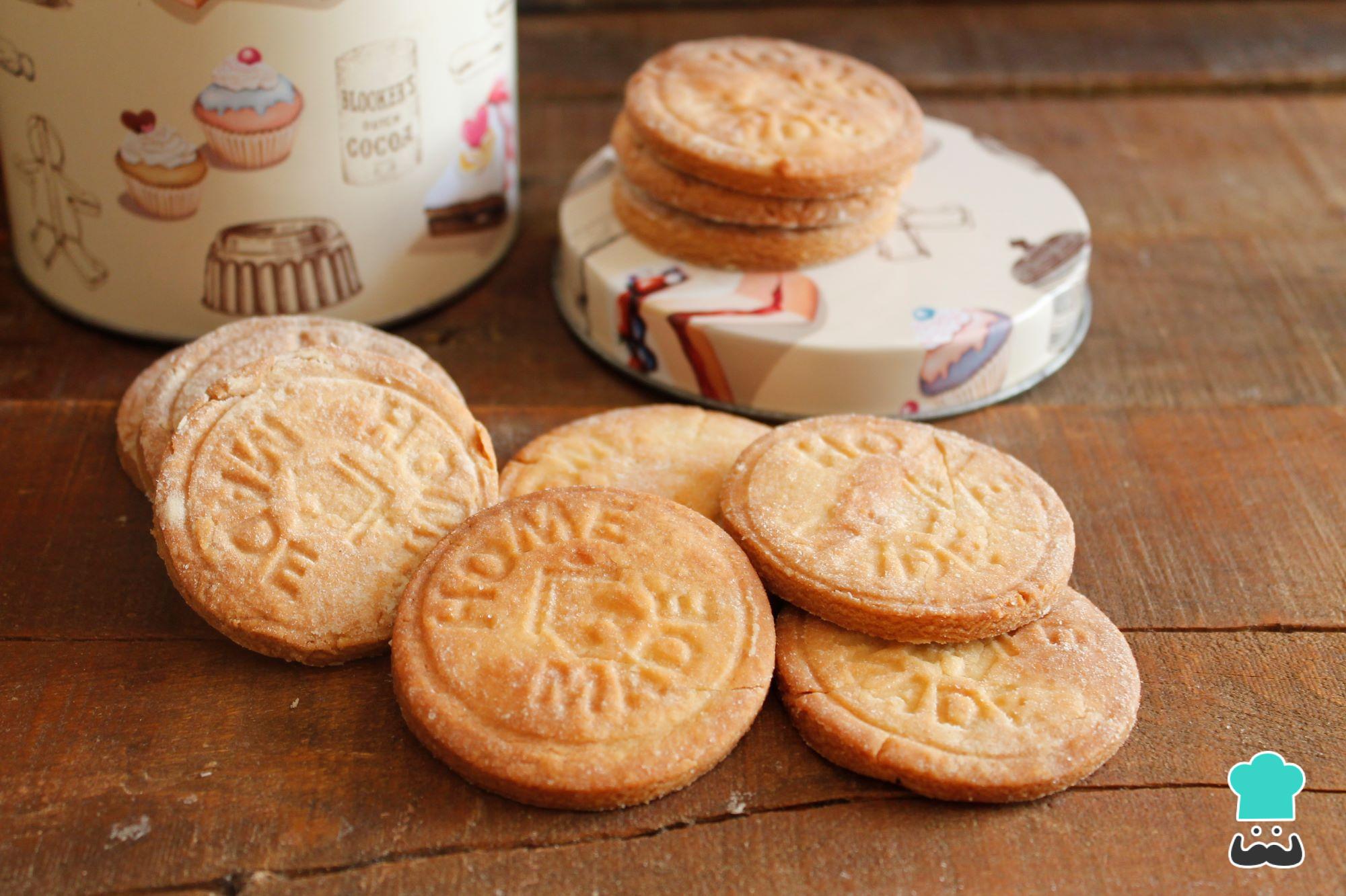 Galletas caseras sin mantequilla Receta FÁCIL y DELICIOSA