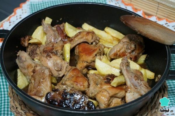 Receta de Conejo al ajillo de la abuela - Paso 5