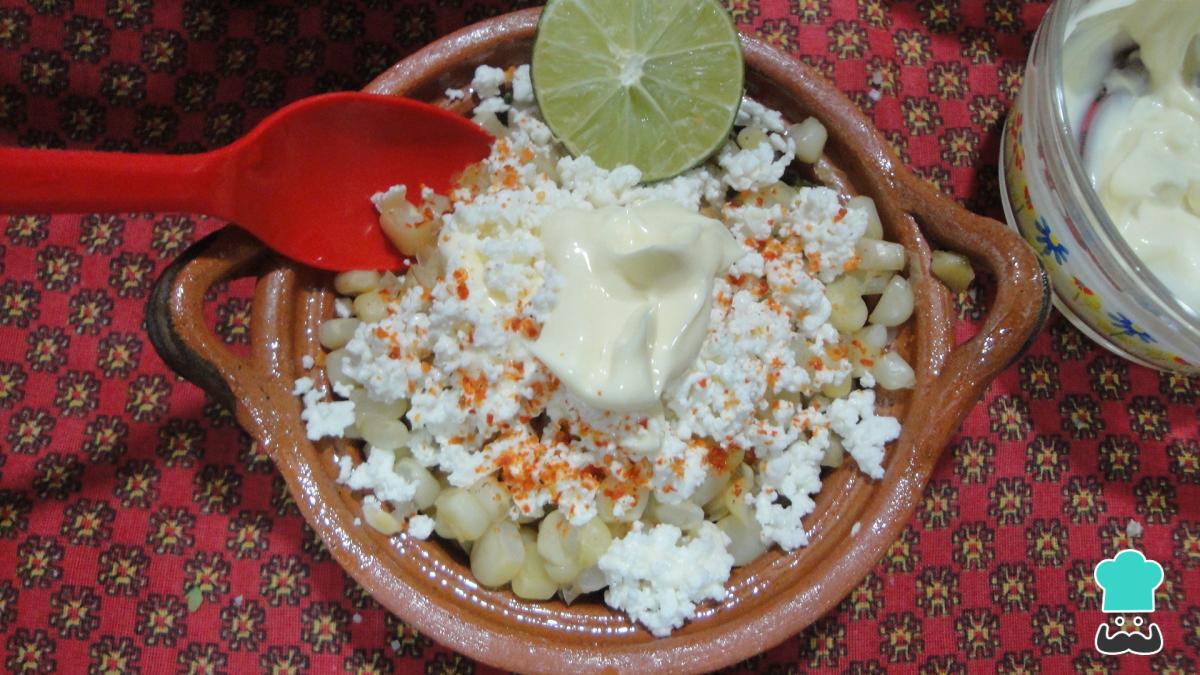 Receta de Esquites con epazote