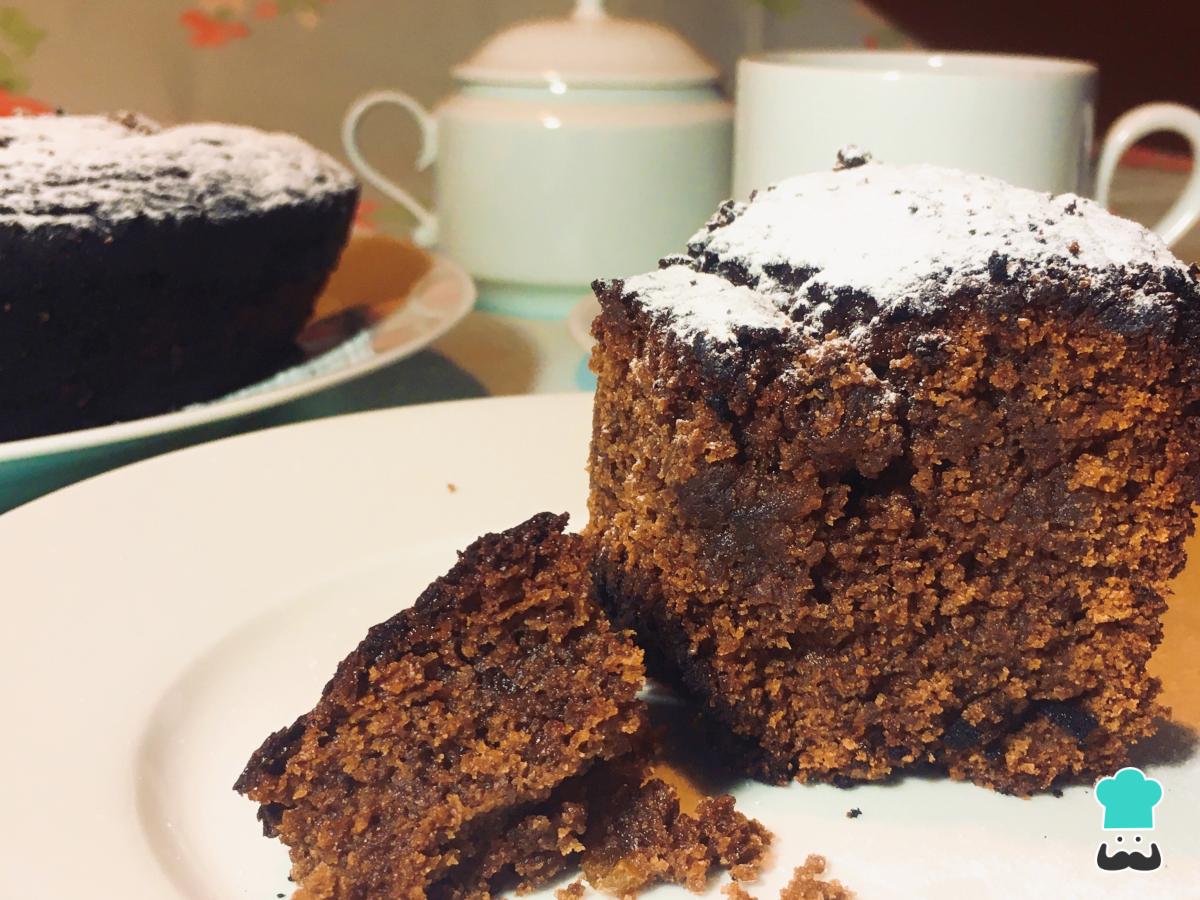 Receta de Bizcocho de naranja y chocolate