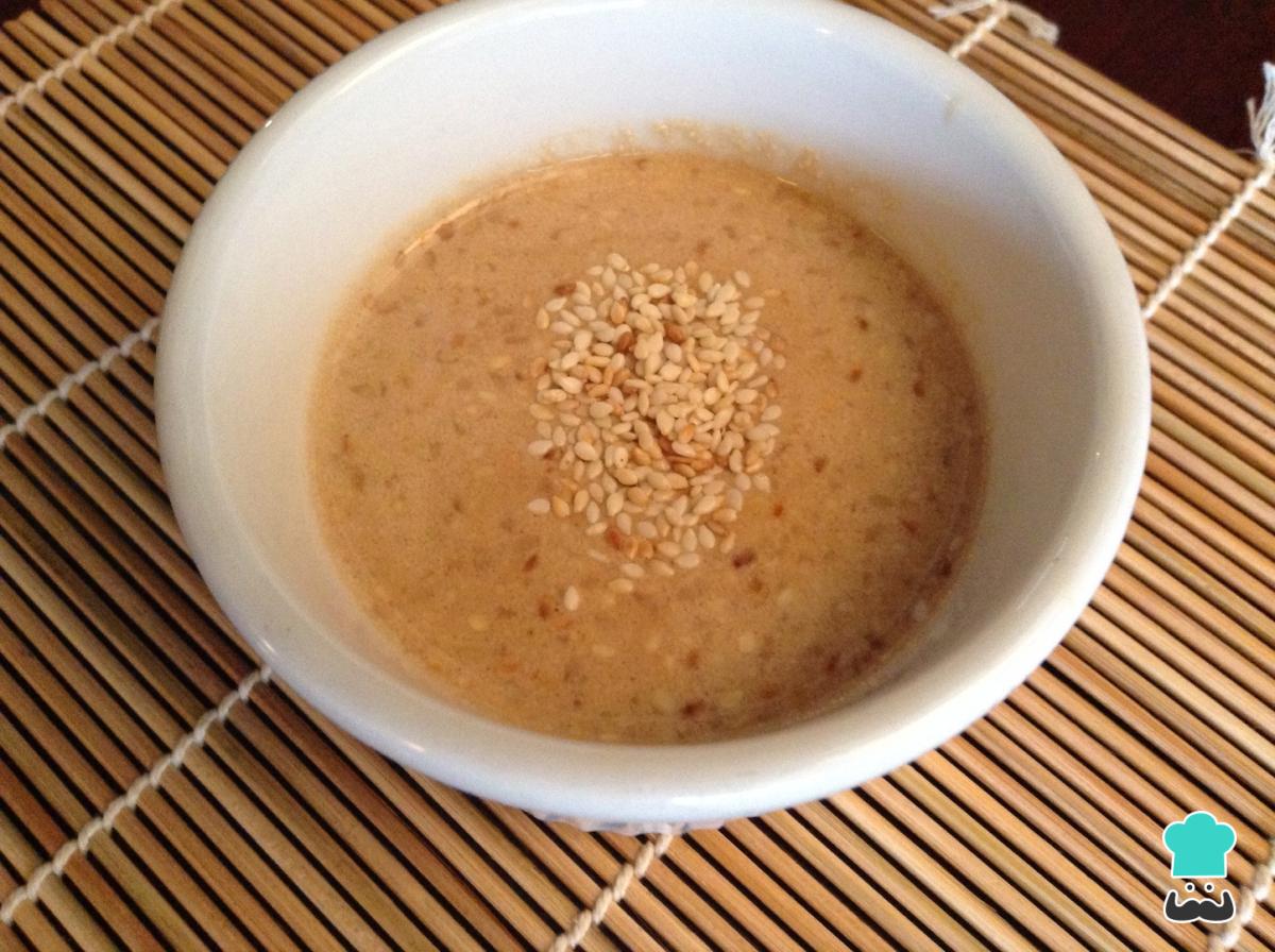 Receta de Salsa de sésamo japonesa