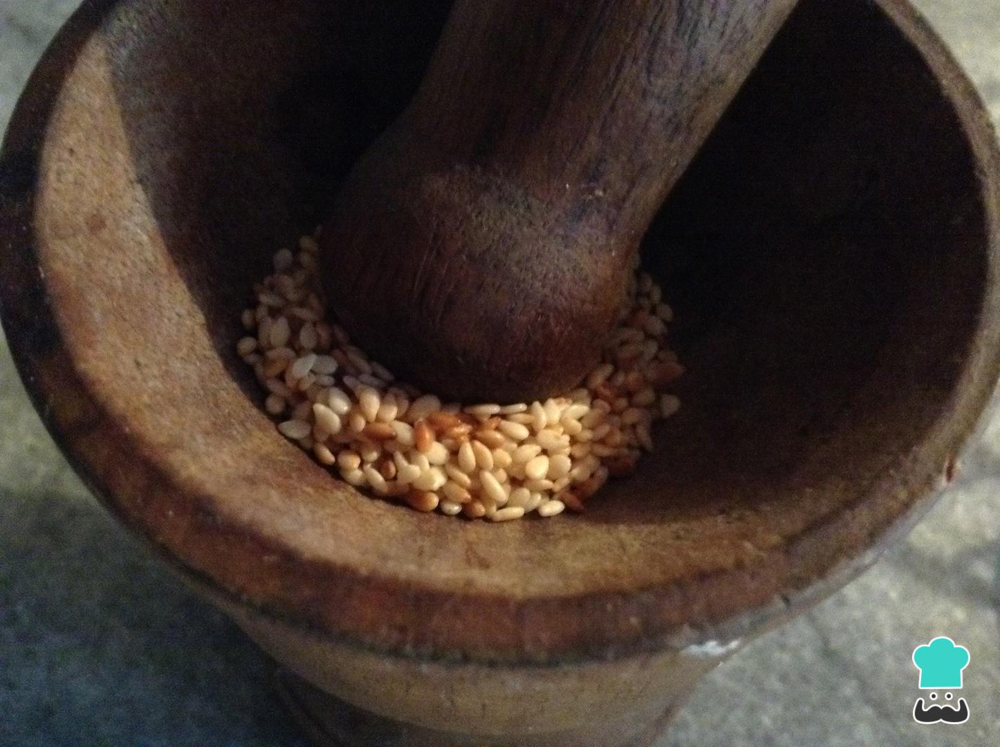 Salsa de sésamo japonesa Fácil