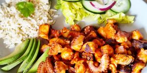 Receta de Pulpo a la diabla