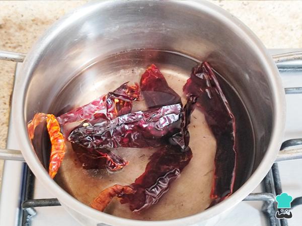 Receta de Pulpo a la diabla - Paso 1