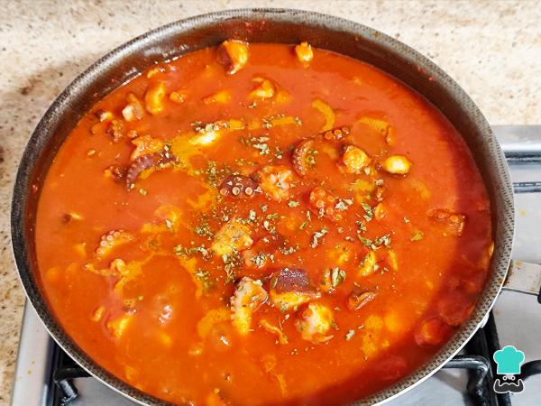 Receta de Pulpo a la diabla - Paso 5