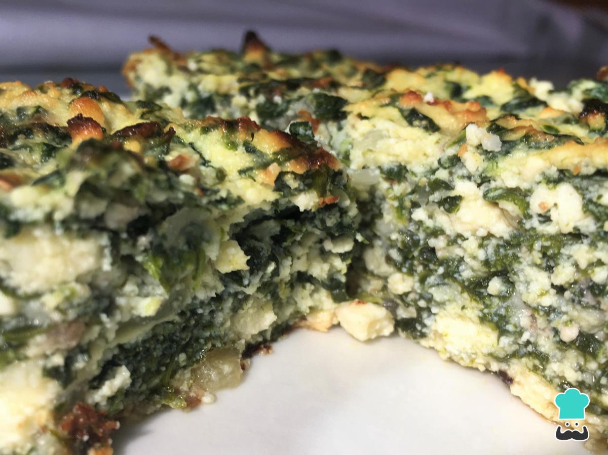 Receta de Budín de espinaca