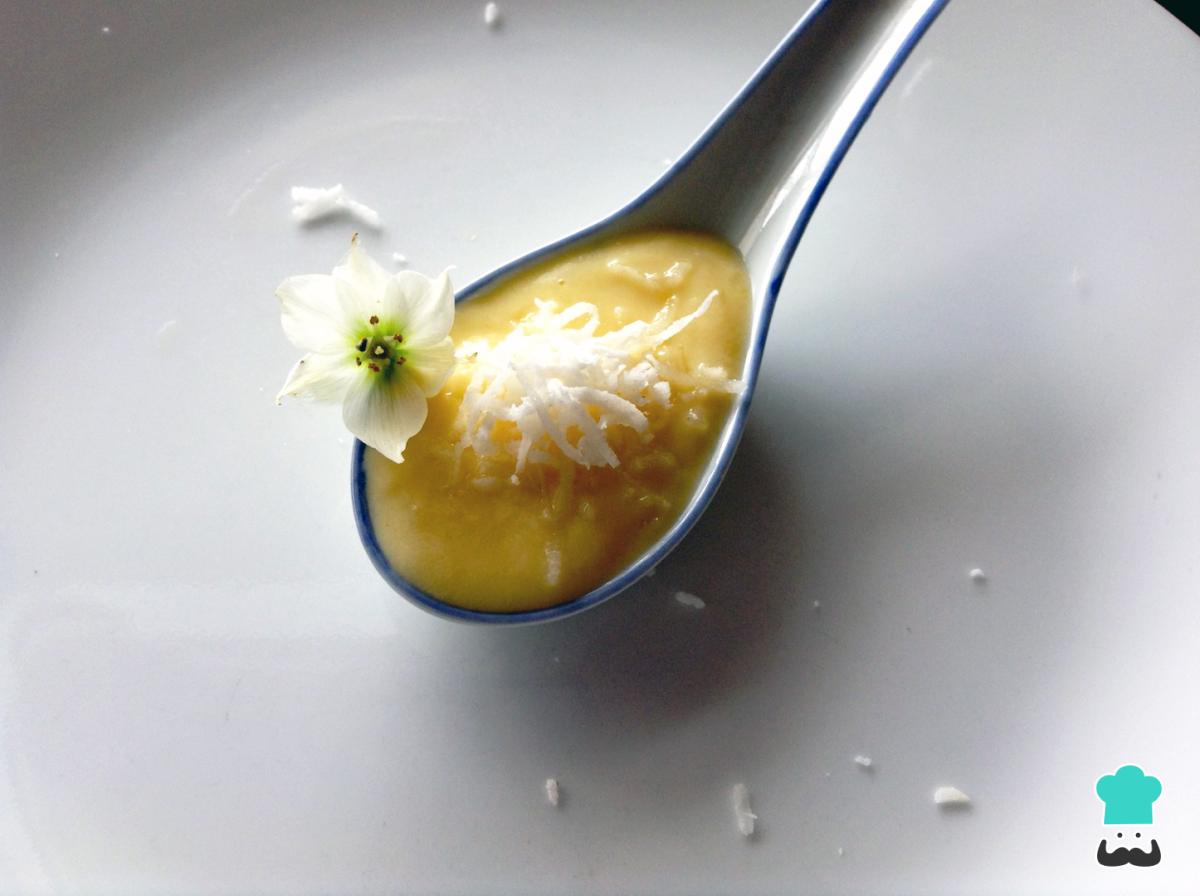 Receta de Crema pastelera de coco