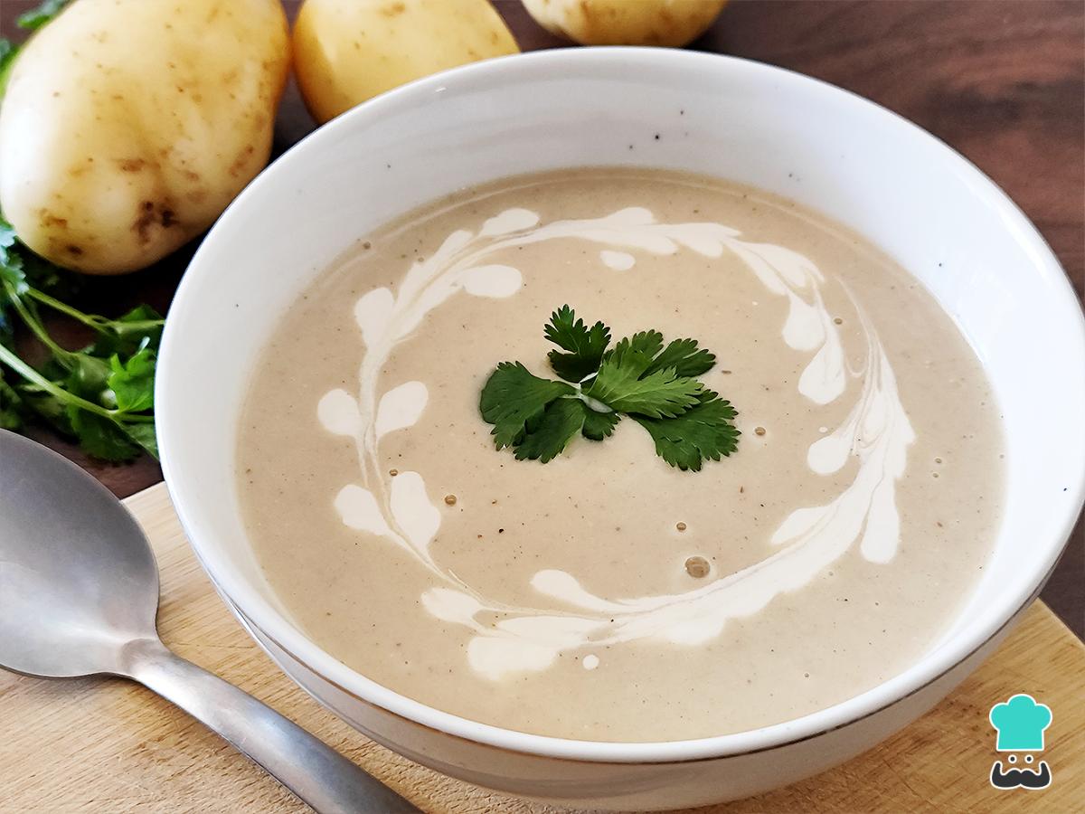 Receta de Crema de papas casera