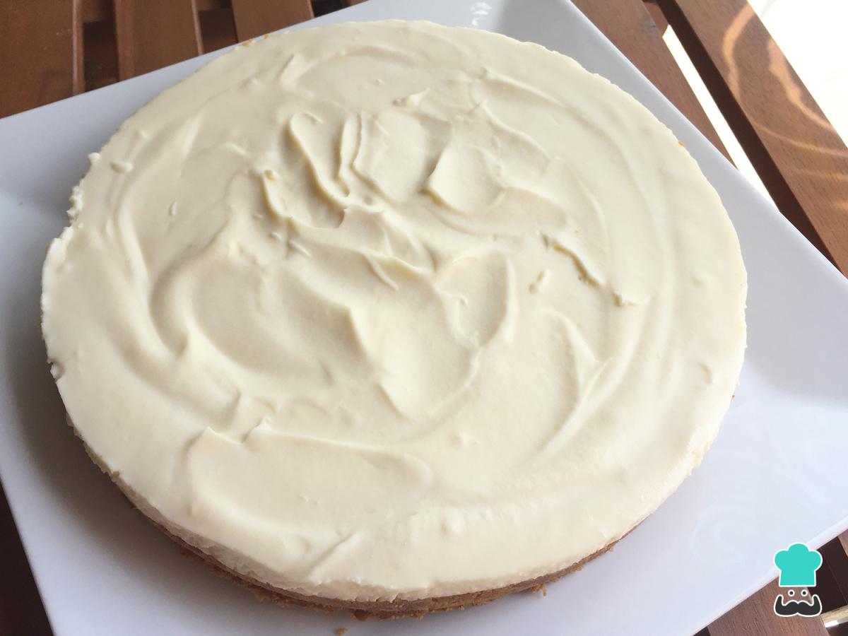 Receta de Tarta de queso y chocolate blanco