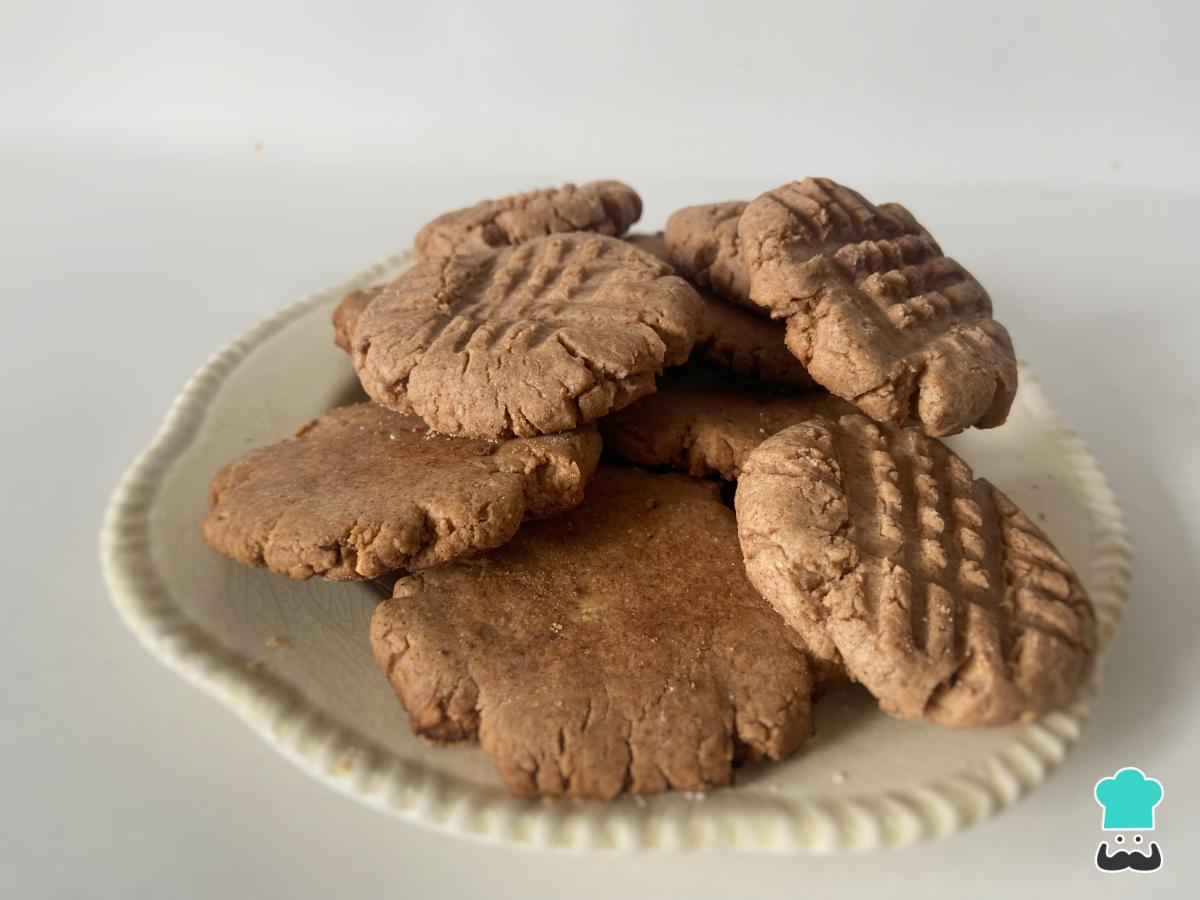 Receta de Galletas de maní