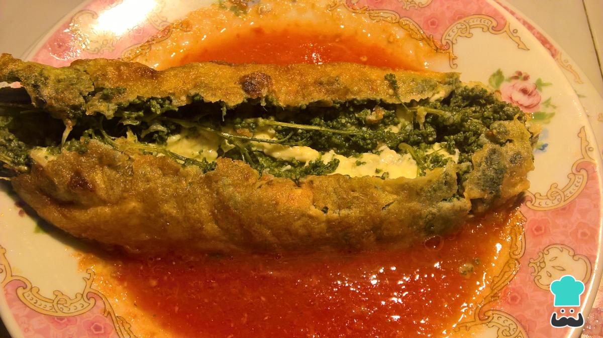 Receta de Huanzontles capeados