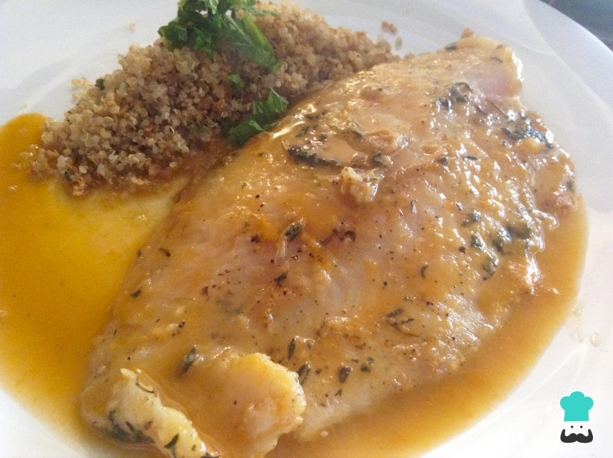 Receta de Merluza en salsa americana