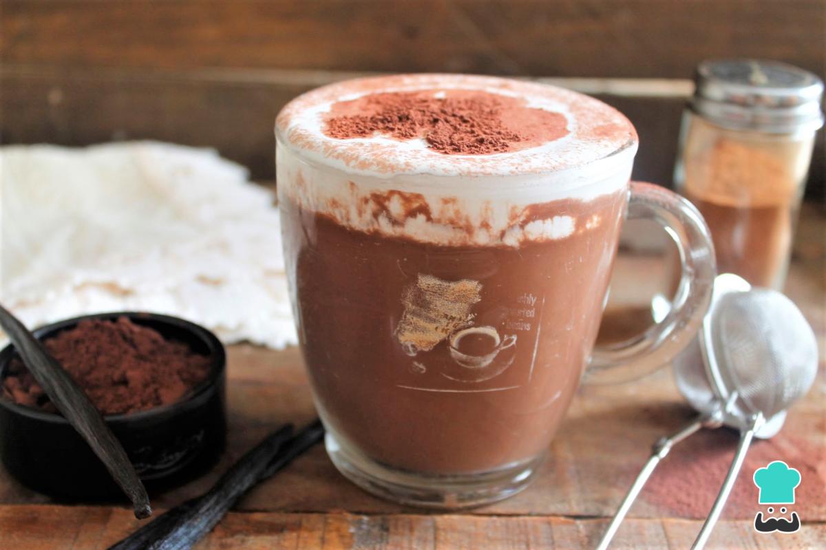 Receta de Chocolate a la taza keto