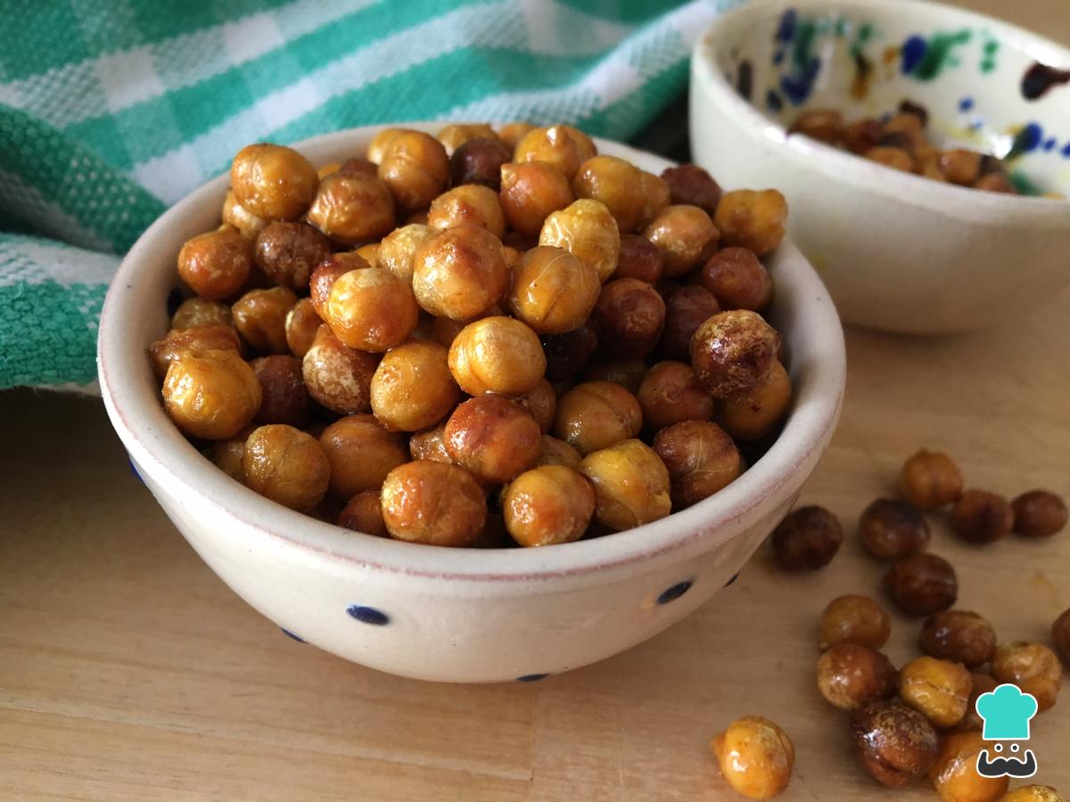 Receta de Garbanzos tostados con especias