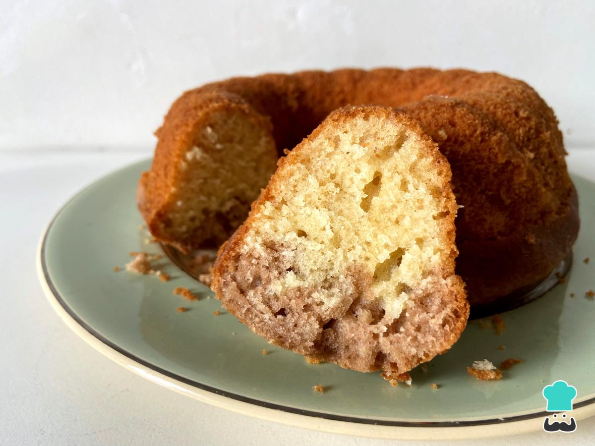 Receta de Budín marmolado con aceite