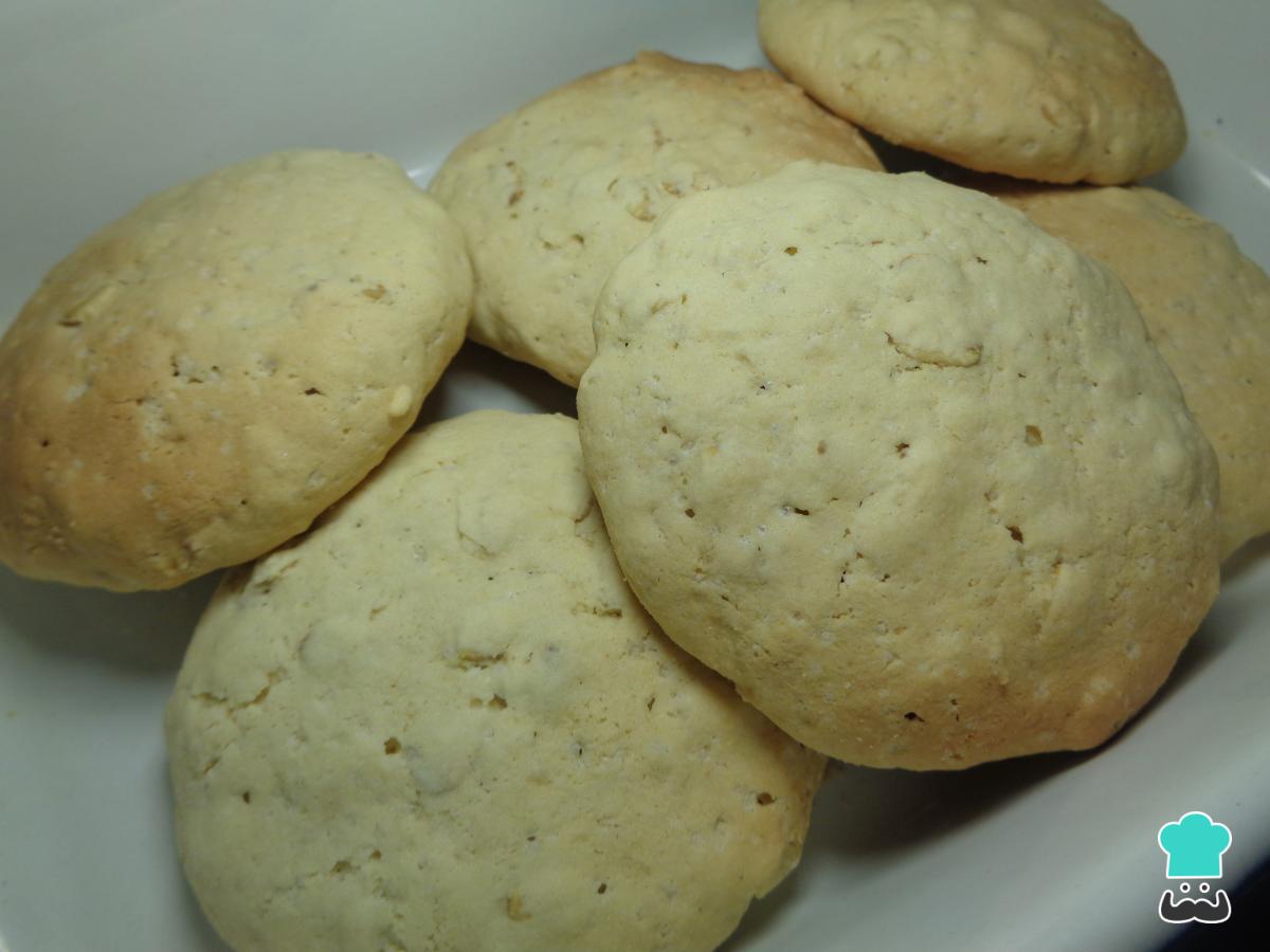 Receta de Galletas de avena sin gluten y sin lactosa