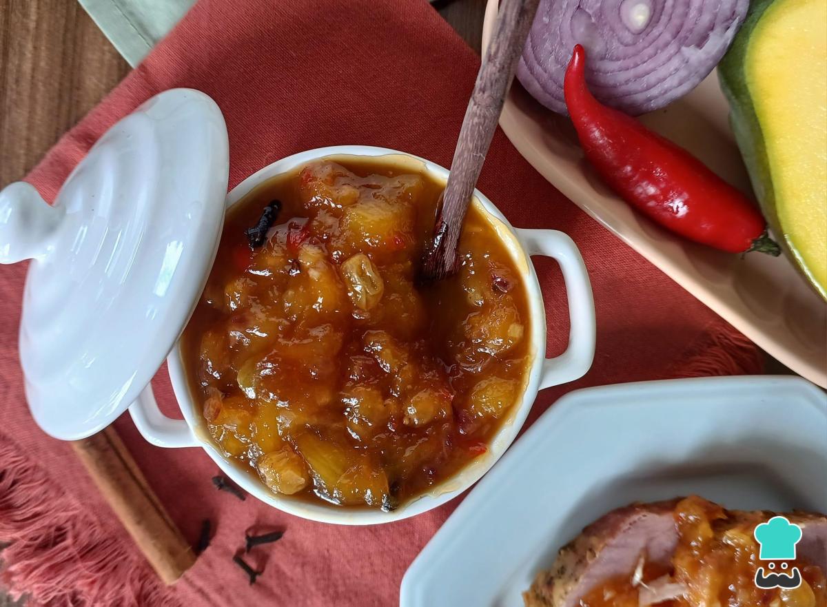Receta de Chutney de mango