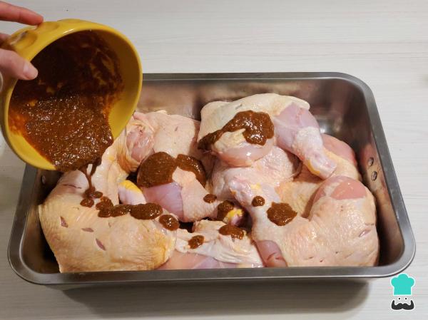 Receta de Arroz árabe con pollo al horno - Paso 2