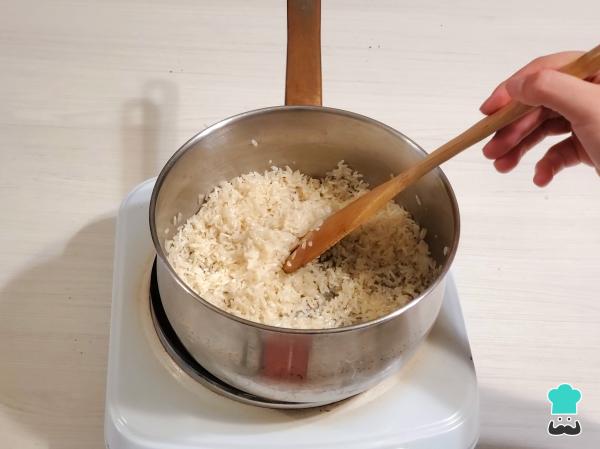 Receta de Arroz árabe con pollo al horno - Paso 7