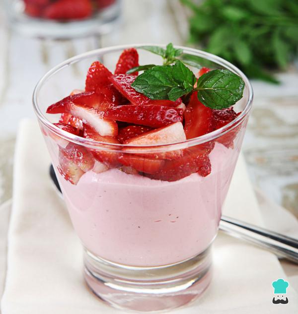 Receta de La crema de fresas de Sole