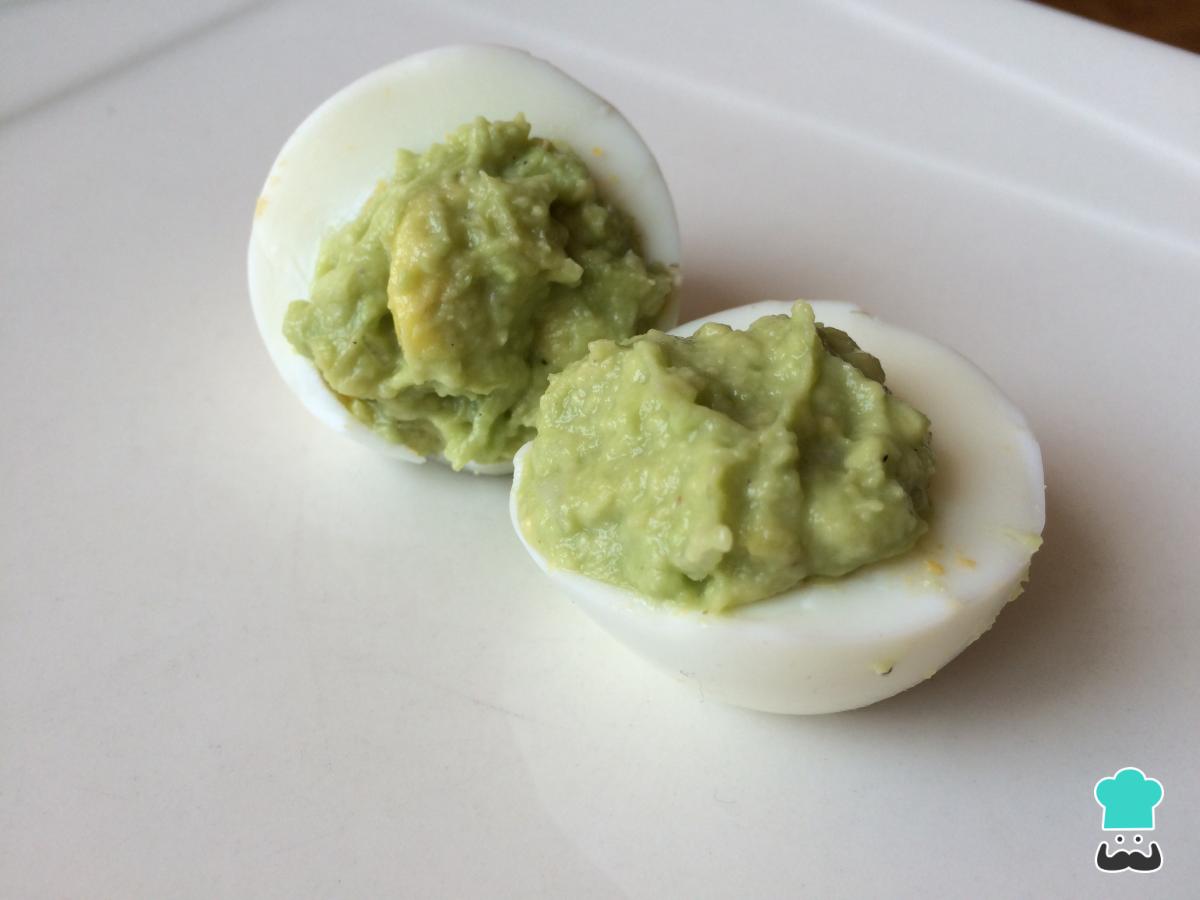 Receta de Huevos rellenos light