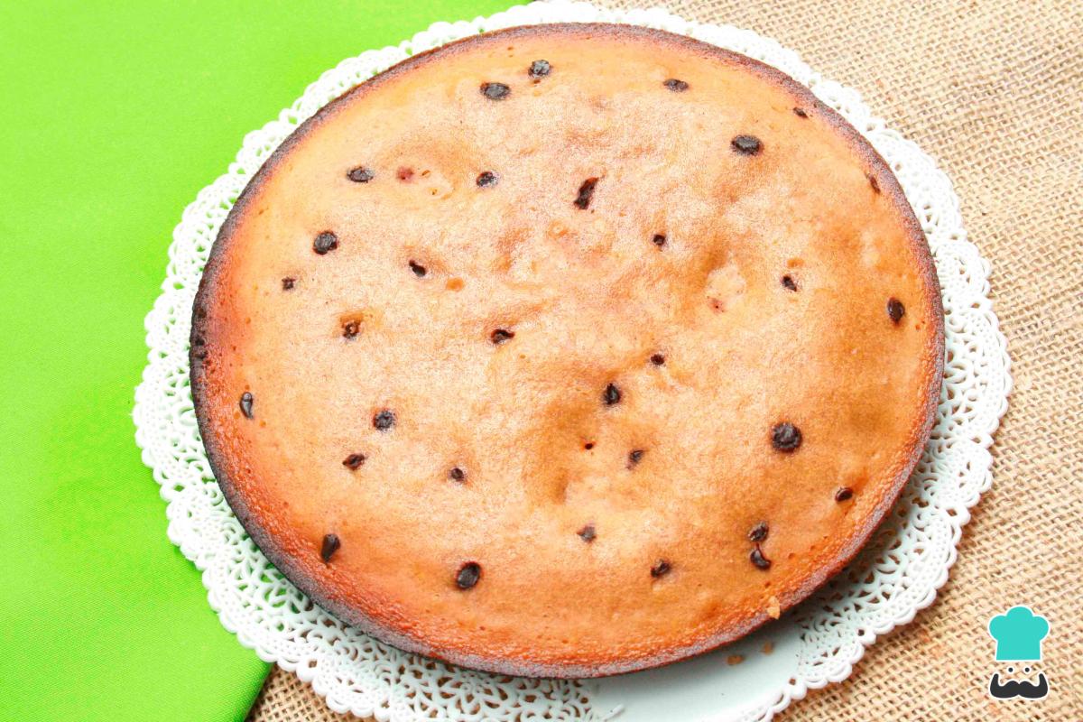 Receta de Pastel de chocolate en sartén