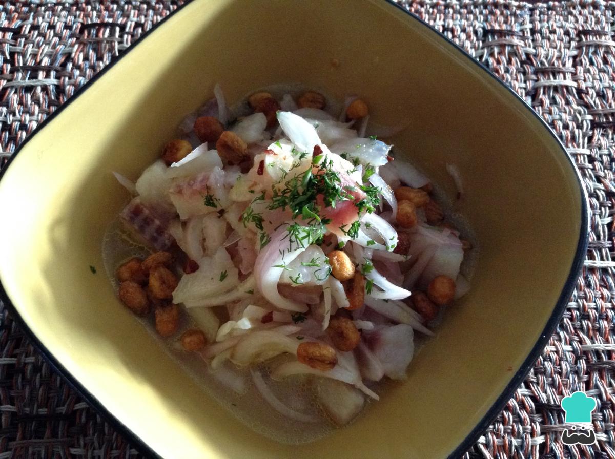 Receta de Ceviche de tilapia