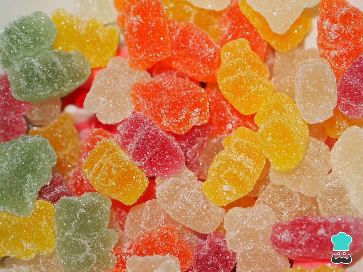 Receta de Gominolas caseras