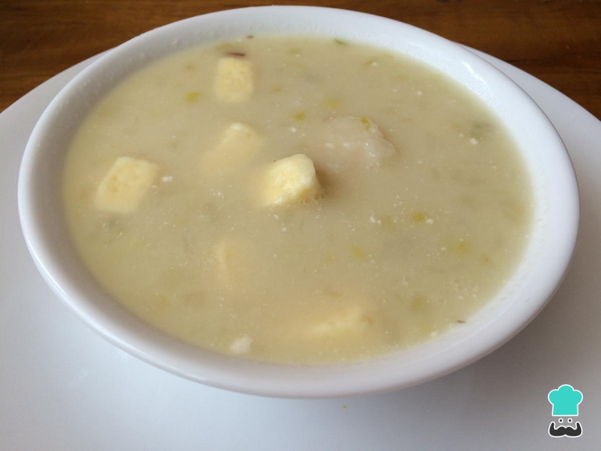 Receta de Mote de queso