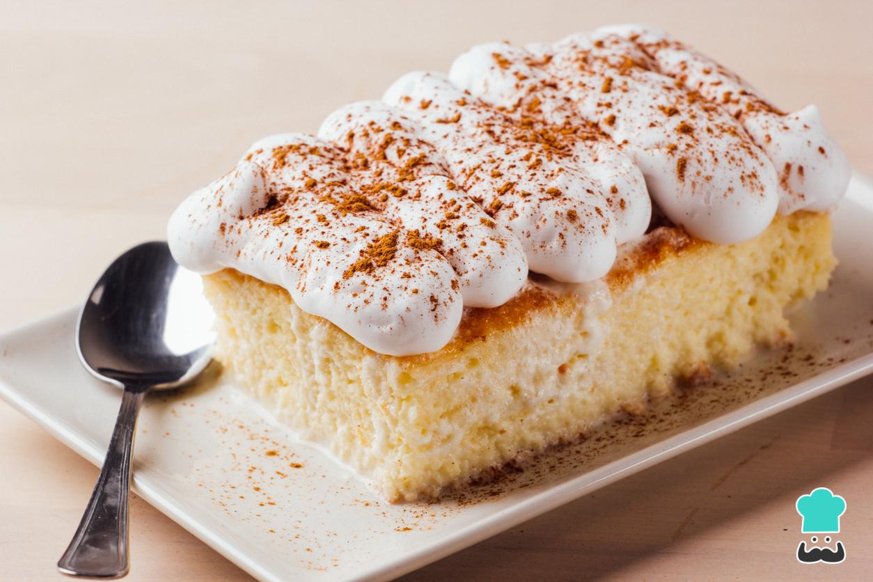 Torta tres leches - Receta FÁCIL