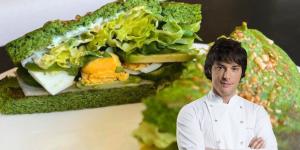 Jordi Cruz, chef: “El bocadillo más rico y saludable se prepara con un pan de brócoli y espinacas que hago al microondas en pocos minutos”
