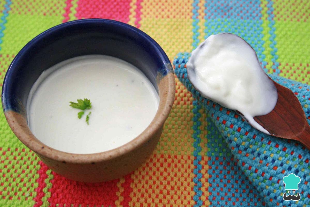 Receta de Salsa de yogur para ensaladas