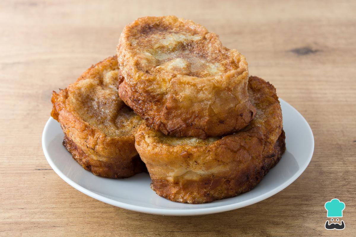 Receta de Torrijas sin canela