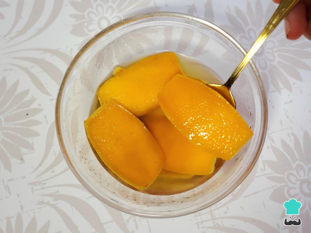 Receta de Dulce de cáscara de naranja