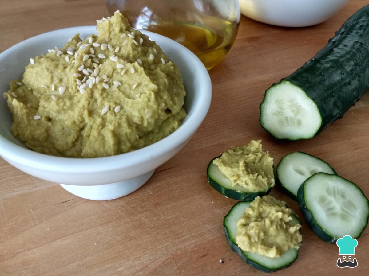 Receta de Hummus de guisantes