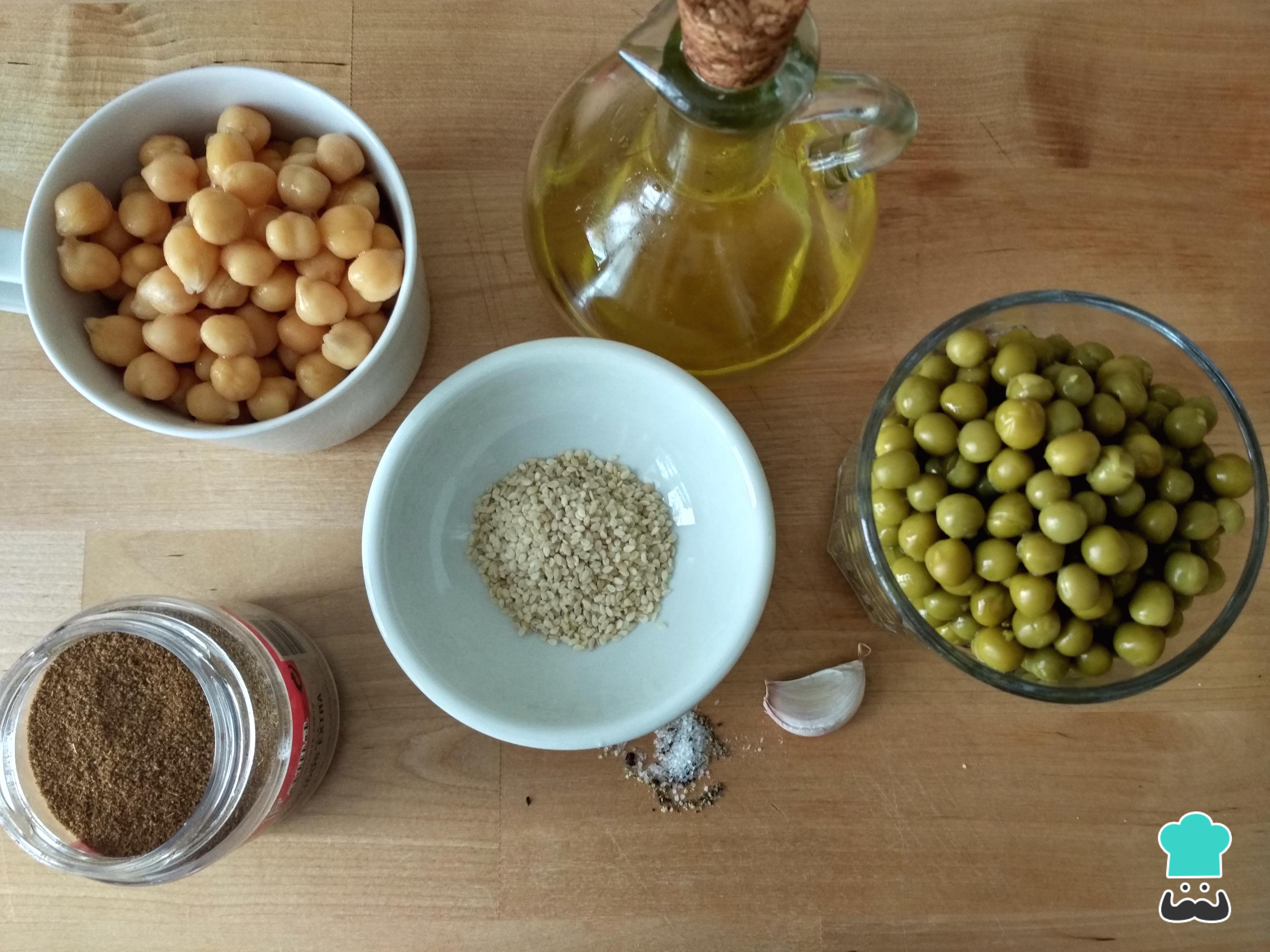 Hummus De Guisantes - Fácil