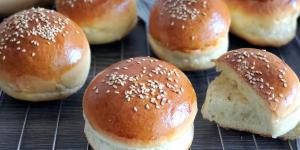 Receta de Pan de papa para hamburguesa