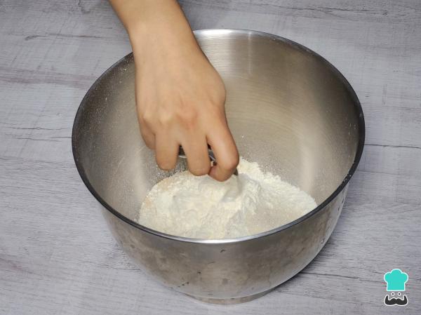 Receta de Pan de papa para hamburguesa - Paso 1