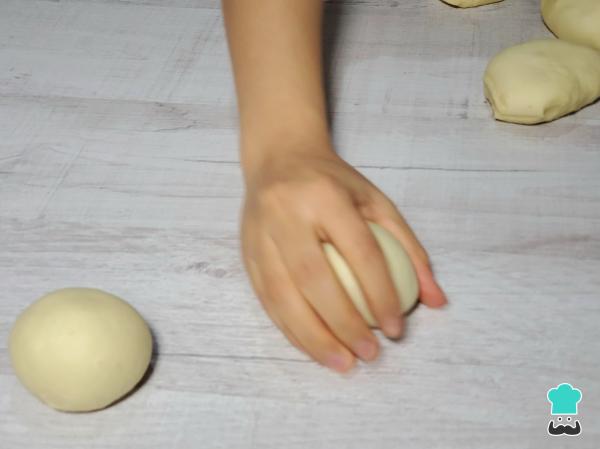 Receta de Pan de papa para hamburguesa - Paso 7