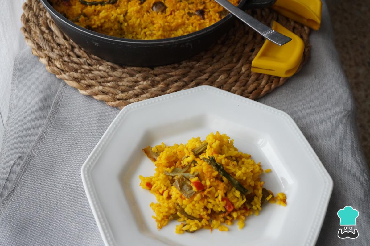 Receta de Arroz al horno con verduras
