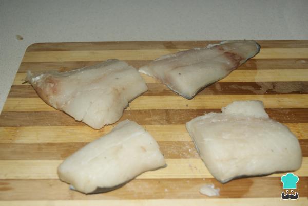 Receta de Bacalao rebozado a la miel - Paso 7