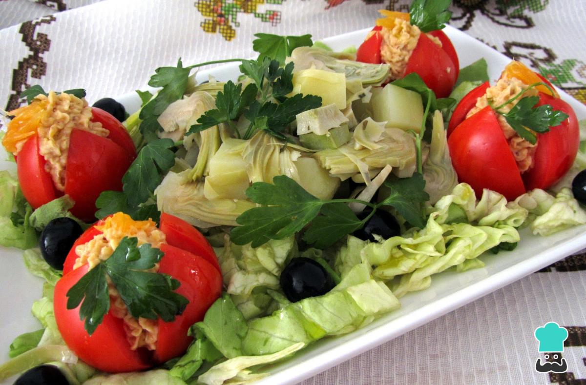 Receta de Ensalada primaveral