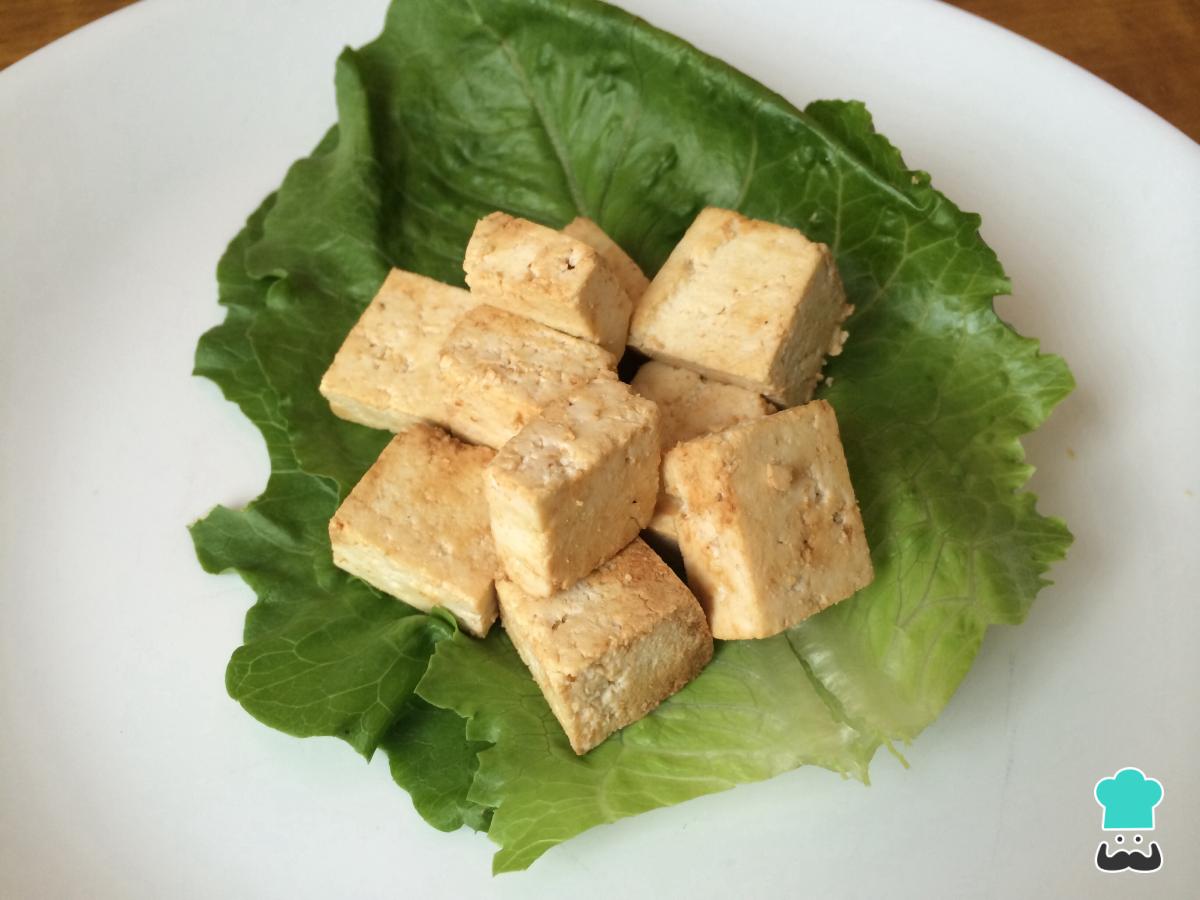 Receta de Tofu ahumado