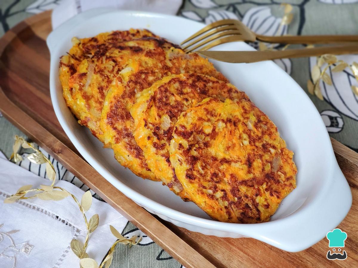 Receta de Tortitas de zanahoria