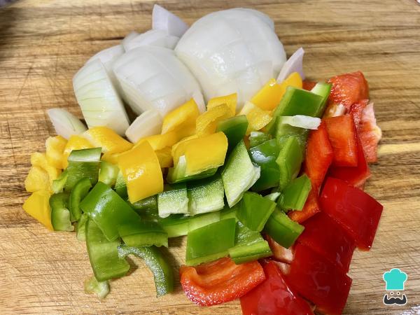 Receta de Alambre mixto - Paso 4