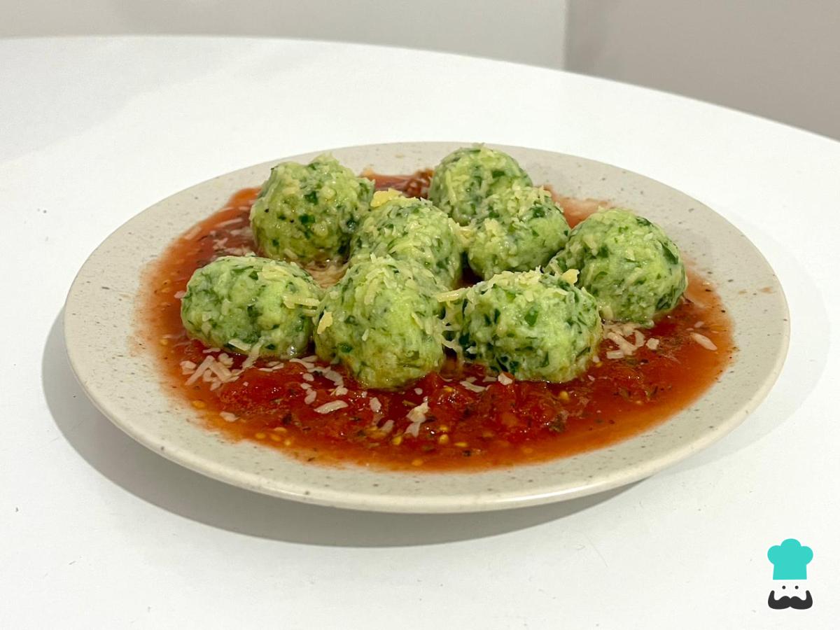 Receta de Malfatti de espinaca sin ricota